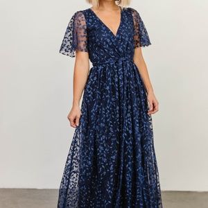 Baltic Born Marseille Embossed Maxi Dress